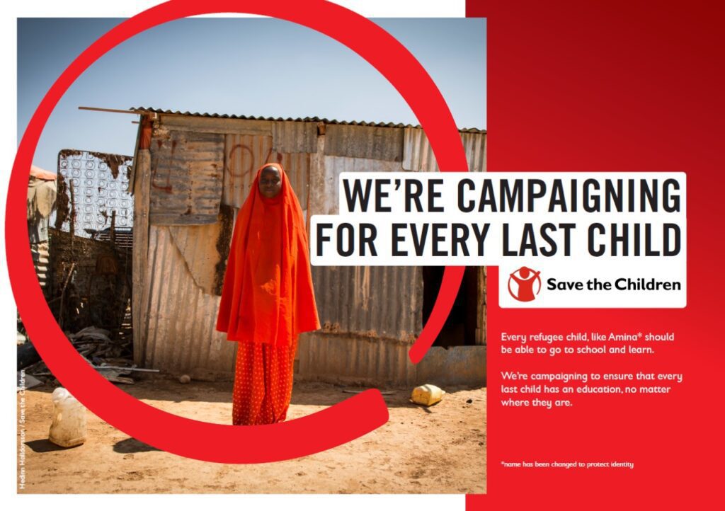 pr in NGOs- save the children campaign